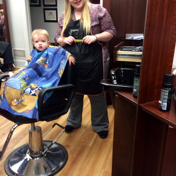 First haircuts @ohbotherblog