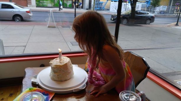 Make a Rainbow Cake @ohbotherblog