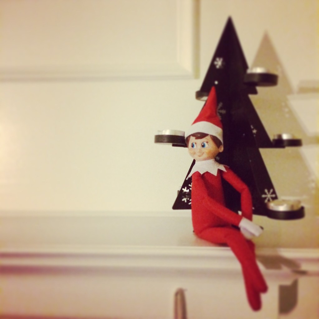 Elfis, the Elf on the Shelf @ohbotherblog