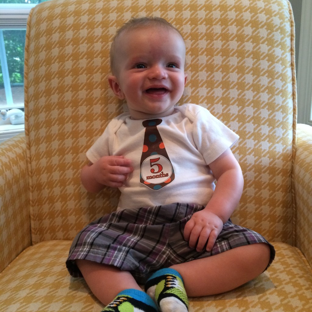 happy 5 months, gb @ohbotherblog