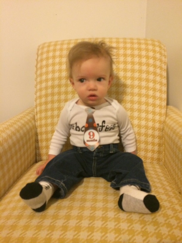 happy 9 months, gb @ohbotherblog