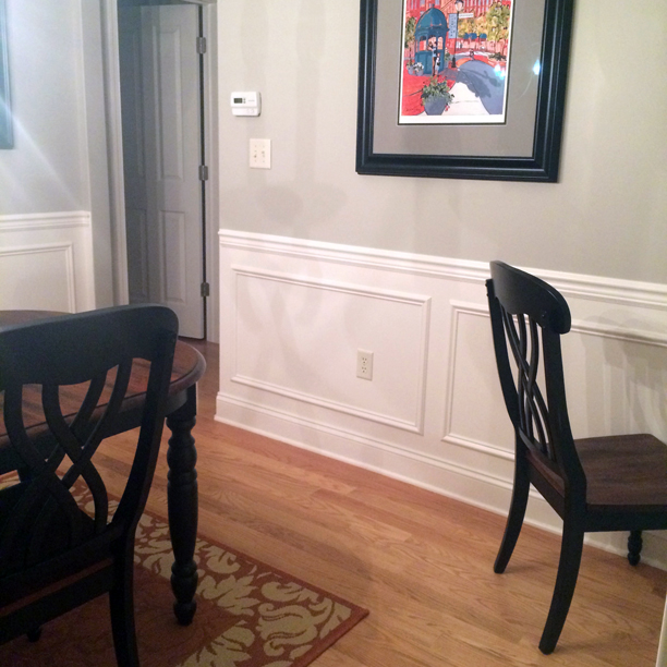 if you have a chair facing the corner in your dining&nbsp;room…