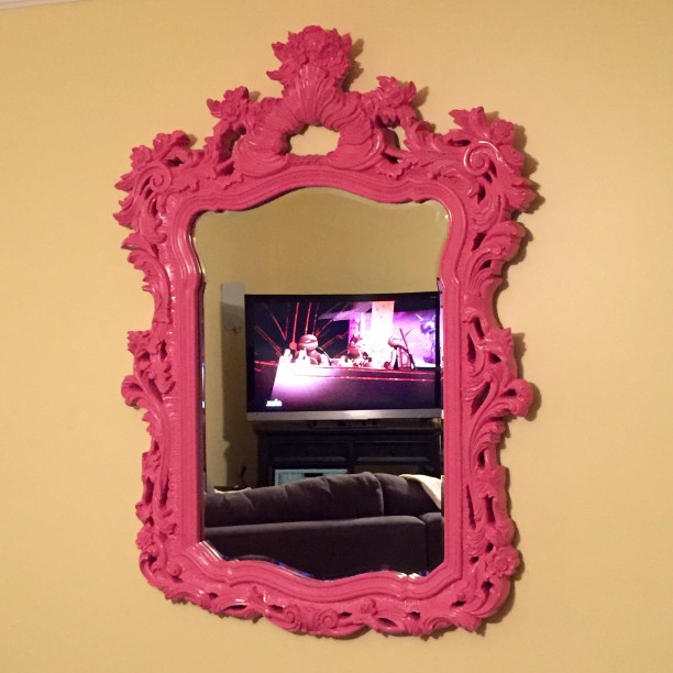 Spray paint makeover @ohbotherblog