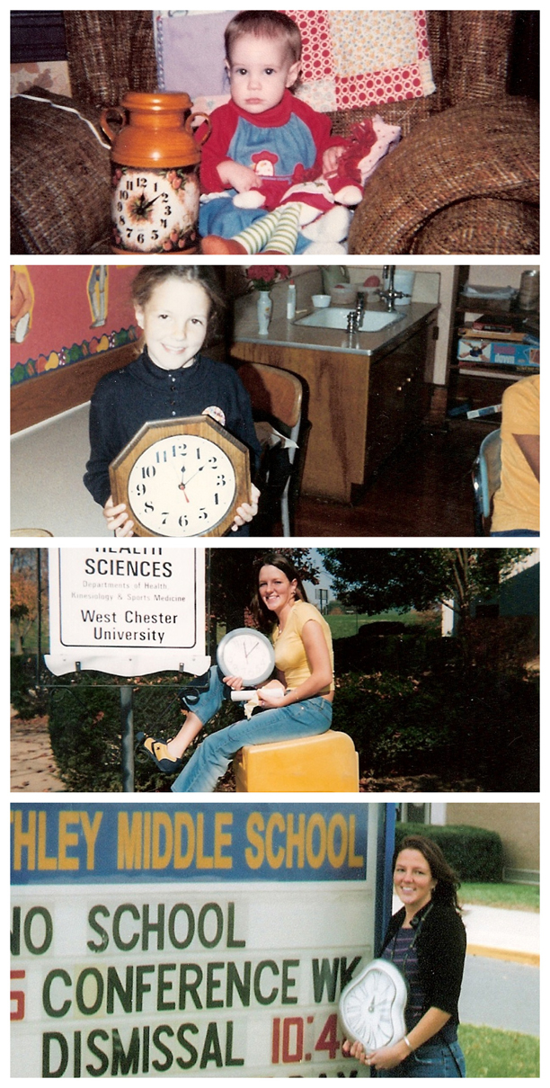 a birthday tradition: the clock&nbsp;photo