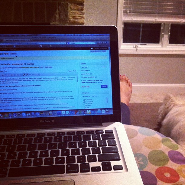 a day in the life – weekday at 11&nbsp;months