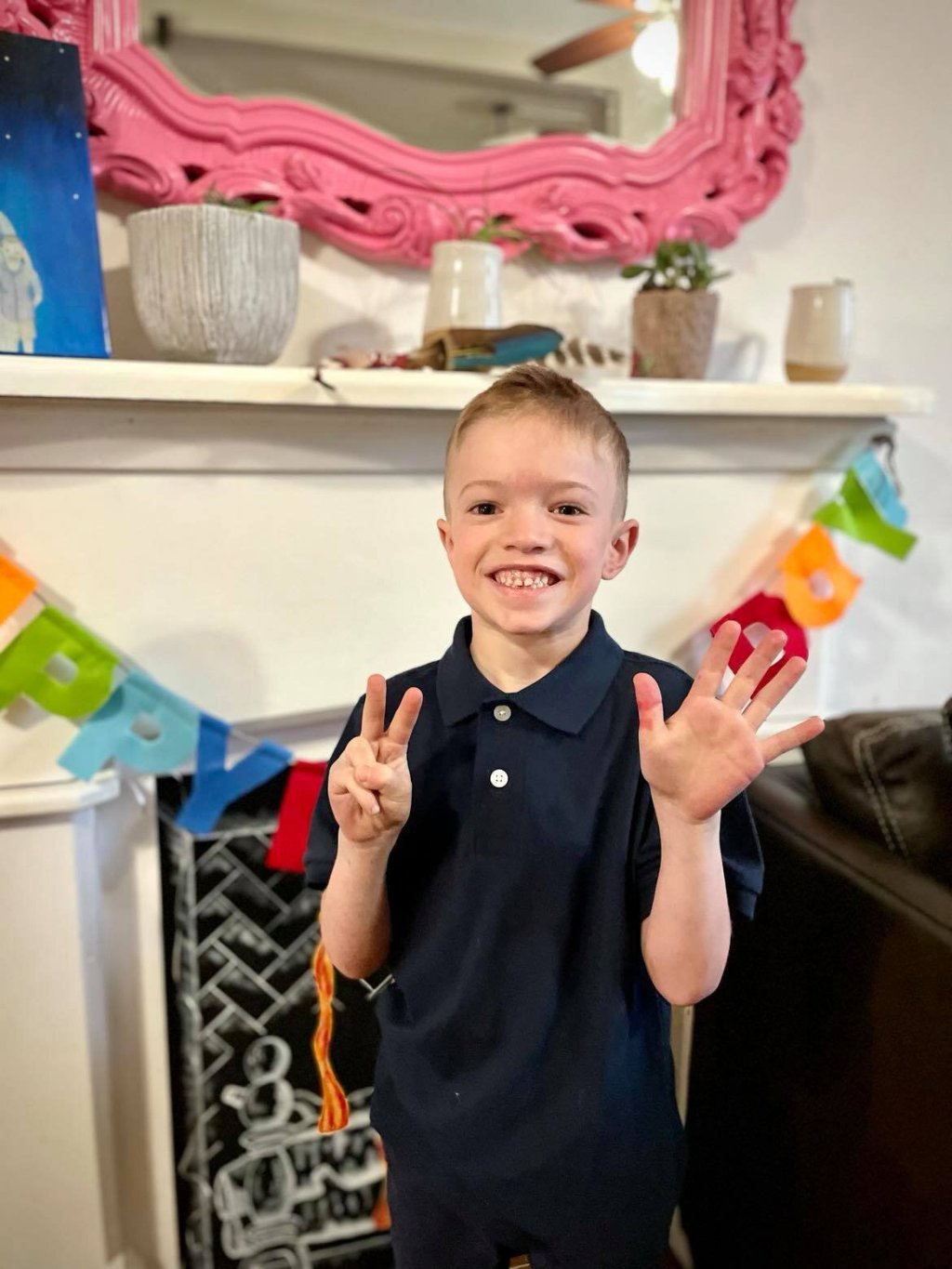 to my son on his seventh&nbsp;birthday