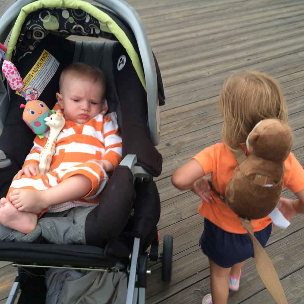 Beach trip with baby and toddler @ohbotherblog