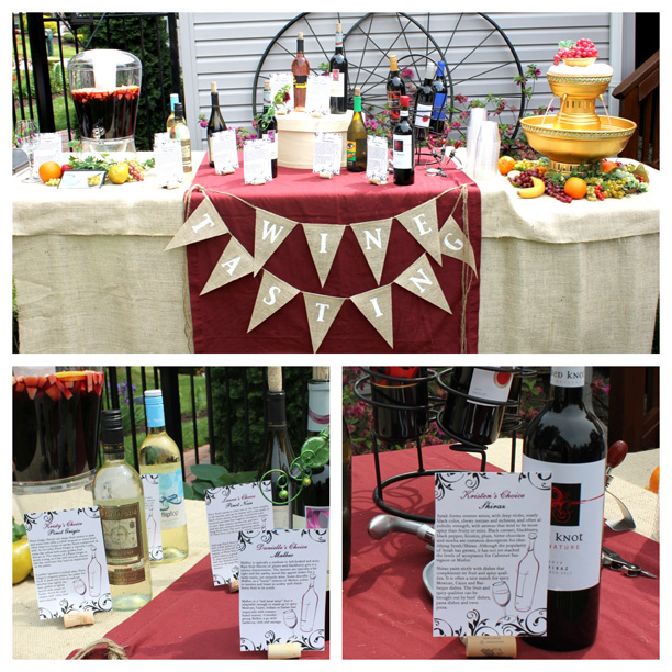 a wine tasting bridal&nbsp;shower