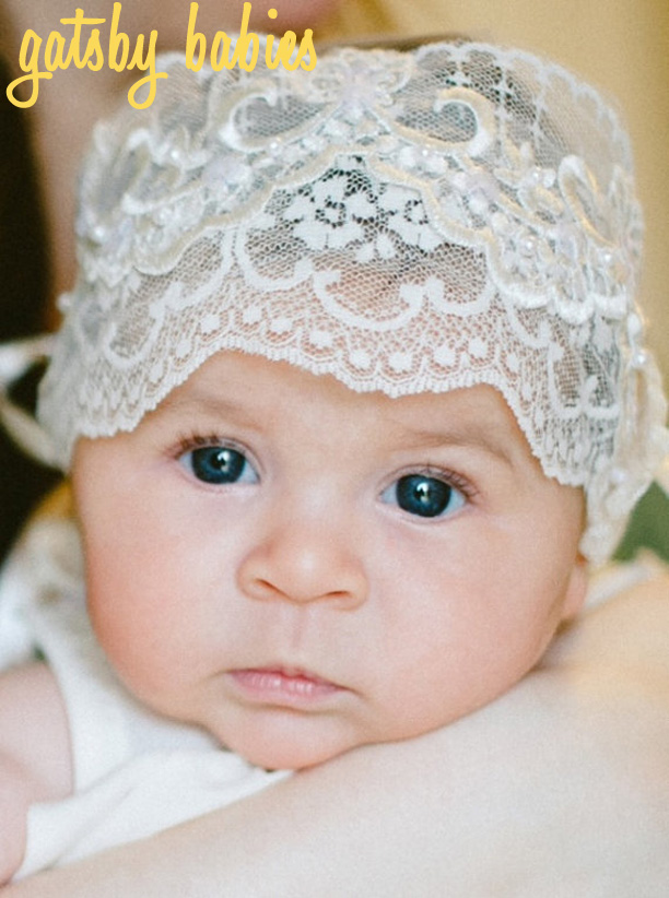 Great Gatsby-era Christening Bonnet from Joysheartcreations @ohbotherblog