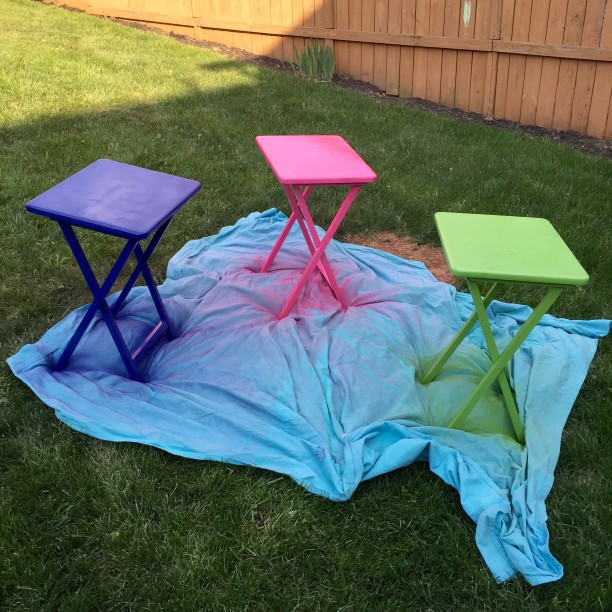 Spray paint makeover @ohbotherblog