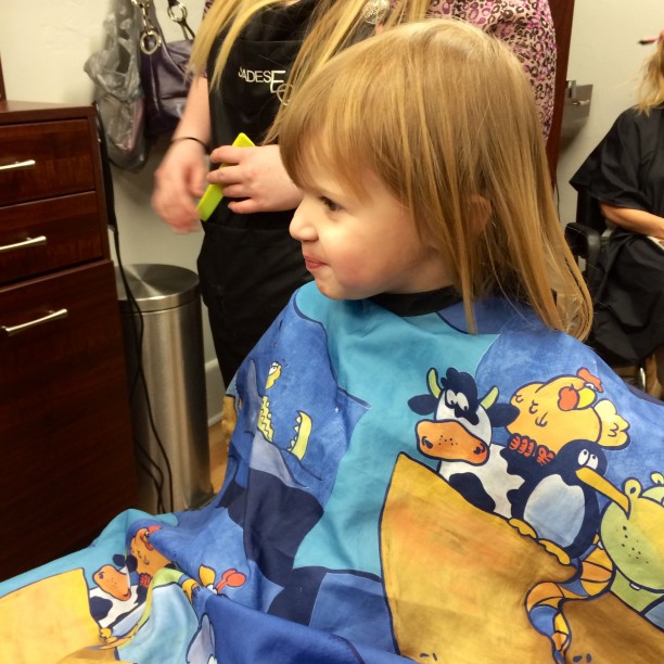 First haircuts @ohbotherblog