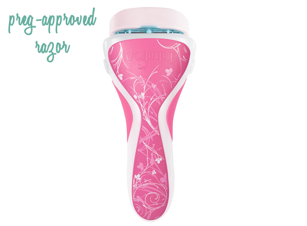 Preg-approved razor @ohbotherblog