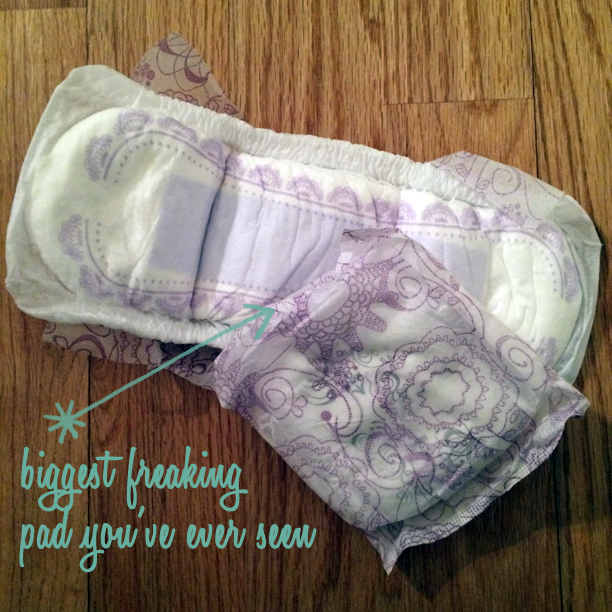 prepping for baby #2: padsicles, part&nbsp;one