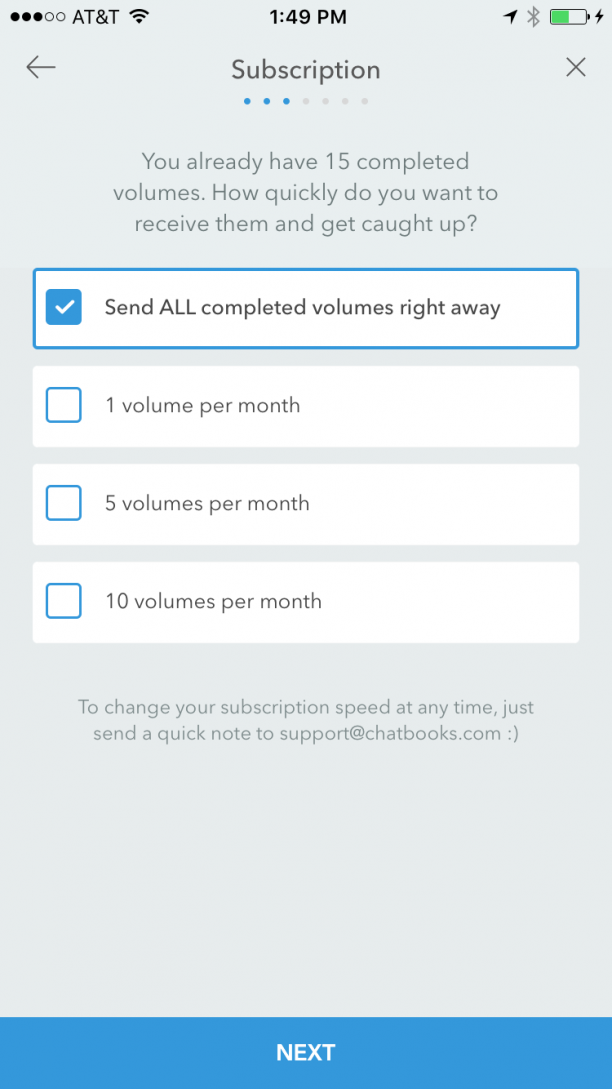 Chatbooks @ohbotherblog