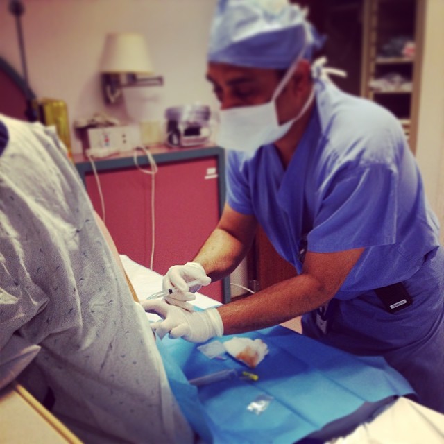 Getting an epidural @ohbotherblog